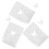 15Pièces Kit Bops Transparent Pour DIY Broches Ornements 11