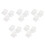 15Pièces Kit Bops Transparent Pour DIY Broches Ornements 5