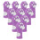 50Pièces Embouts Silicone Chat Violet Protège Outils Pédicure 2