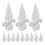 100Pièces Accessoires PVC Pour De Portail Décoration 1