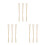 90Pièces Bambou Souples Accessoires Construction Cerf-Volant 5