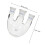 1Pièces Ballon Trois Angles Verre Borosilicate Pour Usage Scolaire 2