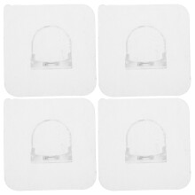 16Pièces Accessoires Fixation Transparente Antidérapante Pour