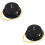 2Pièces Robuste En Fer Noir Pour Boule Disco Rotation Fluide 8