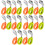 10Ensembles Couverts Bébé Acier Inoxydable Silicone Coloré Maison 9