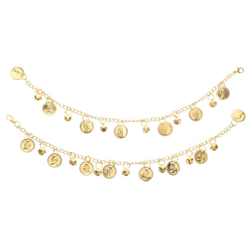 5Paires Métal Danseuse Orientale Accessoires Pour 1
