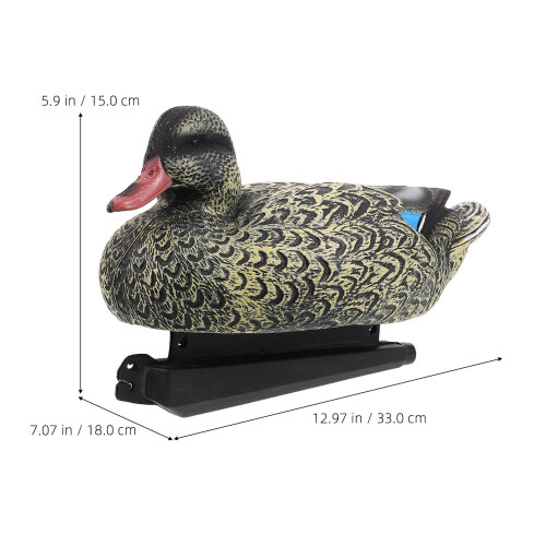 Figurine Canard Imitation Décor Flottant Pour Étang 2