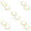 5Paires Métal Danseuse Orientale Accessoires Pour 6