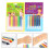 24Pièces Crayons De Corps Cire Couleurs Vives Fêtes 11