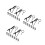 27Pièces Clip Microphone Lavalier Fer Noir - Fixation Robuste Maison 5