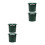 4Pièces Pièges Escargots Plastique Vert Usage Jardin Durable 8