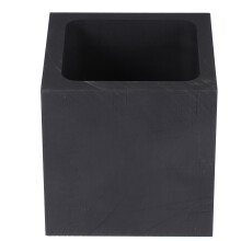 5Pièces Moules Graphite Noir Résistants Pour Fonte Métaux DIY