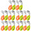 10Ensembles Couverts Bébé Acier Inoxydable Silicone Coloré Maison 8