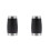 2Pcs Durable Black Clarinet Two Section Tuning Tube Musical Tool 7