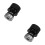 2Ensembles Boulons Noir Cnc Alliage Alu Fixation Siège Rapide 10