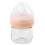 2Pièces Bouteilles Lait Bébé Ppsu Rose Transparent Portable 1