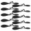 40Ensembles Accessoires Avion Plastique Stables Pour Modèles DIY 2
