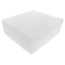12Pcs Hydroponic Sponges White for Soilless Greenhouse Growth