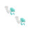 2Pièces Mixeur Bébé En PP Vert Confortable Usage Polyvalent 8