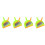 4Sets Small Dustpan and Brush Set PP Multi-Color for Keyboard and Desk 5