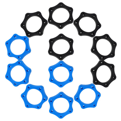 100Pièces Manchons Microphone Elastiques Antiroulis Silicone Colorés 1
