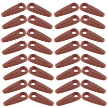 600Pcs Brown Picture Frame Retainer Clips Plastic for DIY Projects