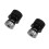 2Ensembles Boulons Noir Cnc Alliage Alu Fixation Siège Rapide 8