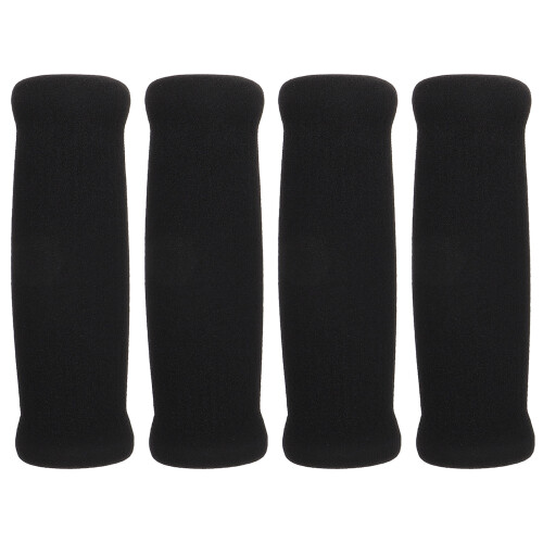 4Pièces Grip Batte Baseball Mousse Absorbant Chocs Ergonomique Noir