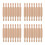 32Pcs Childs Solid Wood Rolling Pins Beige Mini Dough Rolling Pin Set 6