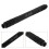 3Pièces Adaptateur Aluminium Noir Libération Rapide 9