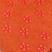 2Pcs Orange Anti-Skid Yoga Mat Lightweight Fitness Pilates Blanket