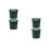 4Pièces Pièges Escargots Plastique Vert Usage Jardin Durable 6