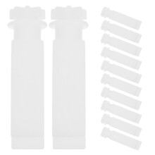 36Pcs White Vertical Blind Replacement Stems PVC Repair Kit for Blinds