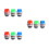 9Pcs Mini Faucet Water Cleaner Easy Install Multilayer Filter for Home 5
