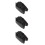 3Pièces Indicateur Morsure Noir Durable 4