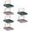 6Pcs Desktop Lid Stands Kitchen Storage Rack Assorted Colors 9