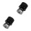 2Ensembles Boulons Noir Cnc Alliage Alu Fixation Siège Rapide 6