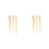 6Pcs Earwax Cleaning Sticks Durable Non-Rust Light Yellow Tools 6