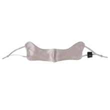 Soft Grey Silk Nose Warmer Outdoor Thermal Nose Cover Unisex