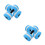 4Pcs Eva Water Weights for Aquatic Exercise and Pool Strength Training 8