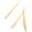 6Pcs Earwax Cleaning Sticks Durable Non-Rust Light Yellow Tools 1