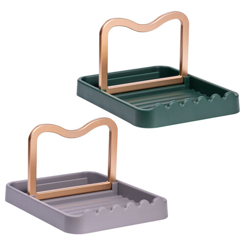 6Pcs Desktop Lid Stands Kitchen Storage Rack Assorted Colors 2