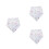 3Pcs Cotton Drool Bibs Multi Absorbent Double Layer Children Bibs 8