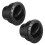 6Pcs Black Adjustable ABS Circular Air Vent Covers for Car Rv Use 3
