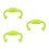 3Pcs Silicone Baby Bottle Handles Light for Safe Feeding 8
