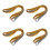 8Pcs Metallic Gold Thread Craft String Durable Jewelry Decoration 8