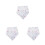 3Pcs Cotton Drool Bibs Multi Absorbent Double Layer Children Bibs 4