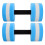 4Pcs Eva Water Weights for Aquatic Exercise and Pool Strength Training 1