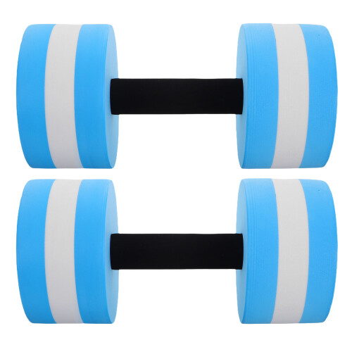 4Pcs Eva Water Weights for Aquatic Exercise and Pool Strength Training