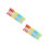 72Pcs Assorted Color Plastic Clothes Clips for Towels and Clothes 4